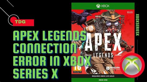 How To Fix Apex Legends Connection Error In Xbox Series X - The Droid Guy