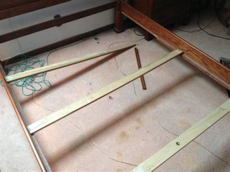 How To Fix Bed Frame Support Solutions For A Broken Wooden …