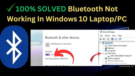 How To Fix Bluetooth Not Working In Windows 10 2022 Proper