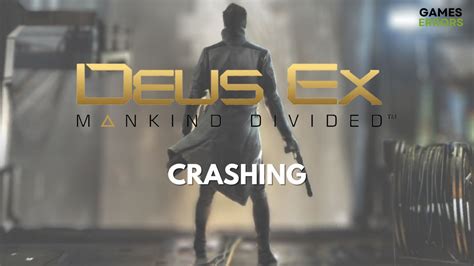 How To Fix Deus Ex Mankind Divided Errors Crashes Performance Issues Black Screen Games Errors