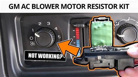 How To Fix Fan Speed Control on 2004 Silverado …