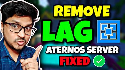 How To Fix Lag On Aternos