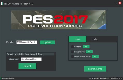 How To Fix PES 2017 Errors Server Issues Crashes Performance Issues and other Bugs Games Errors