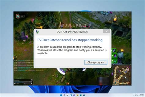 How To Fix PVP net Patcher Kernel Has Stopped Working in LoL Games Errors