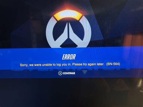 How To Fix The Overwatch Bn 564 Error Code Dot Esports