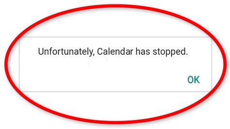 How To Fix Unfortunately Calendar Has Stopped Android Fix Calendar