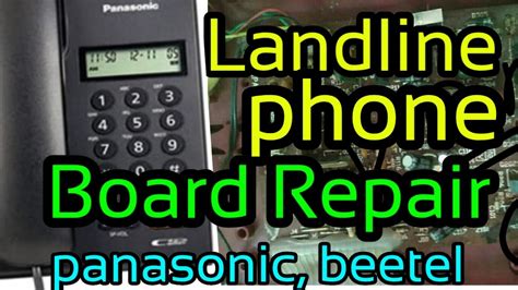 How To Fix your TELEPHONE LINE, landline phone FAULT finding ... - YouTube