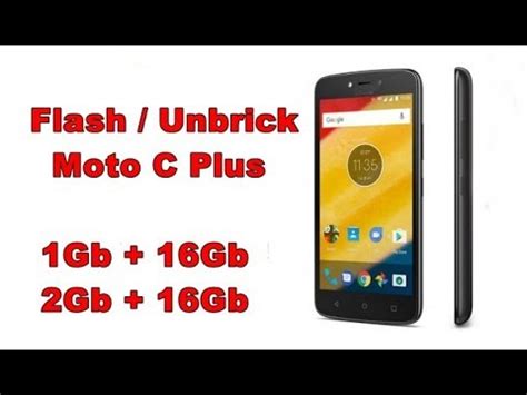 How To Flash Unbrick Motorola Moto C Plus XT1723 100% Tested ... - YouTube