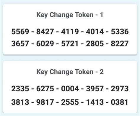 How To Generate Key Change Token Customer Care Portal p p How To Update