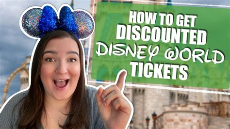 How To Get Discounted Tickets For Disney And