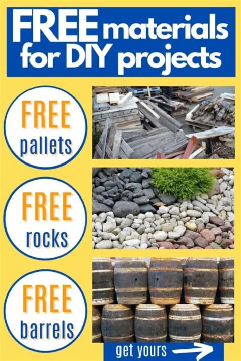 How To Get Free Pallets, Lumber, Barrels, Dirt, Rocks, Mulch, Trees