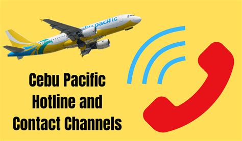 How To Get In Touch With Cebu Pacific Contact Number