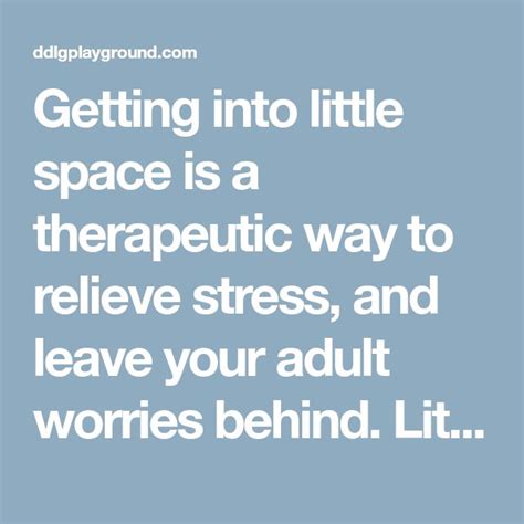 How To Get Into Little Space Without A Caregiver