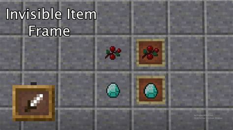 How To Get Invisible Item Frame In Minecraft Java YouTube