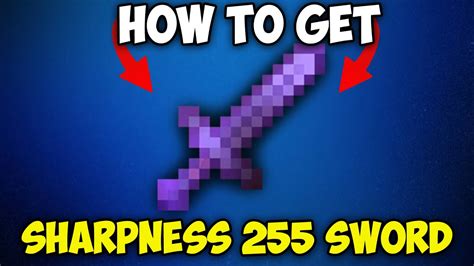 How To Get Sharpness 255 On A Sword In Minecraft! YouTube