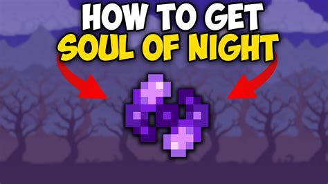 How To Get Souls Of Night [Terraria 1.4 Tutorial] YouTube. 
