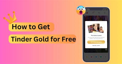 How To Get Tinder Gold For Free? [Tips to get Tinder …