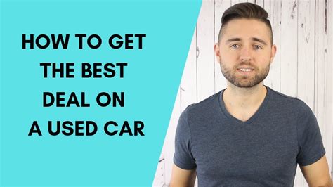 How To Get the Best Deal on a New Car - The Balance