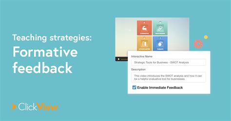 How To Give Formative Feedback With Examples ClickView