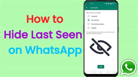 How To Hide Last Seen in whats app HackGiri Guide