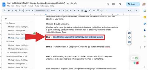 How To Highlight in Google Docs