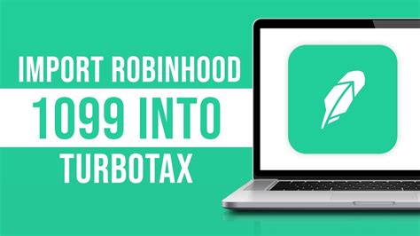 How To Import Robinhood Forms Into TurboTax …