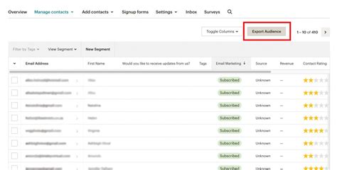 How To Import Your Contacts From Mailchimp to Flodesk
