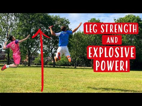 How To Improve LEG STRENGTH + EXPLOSIVE POWER For Badminton …