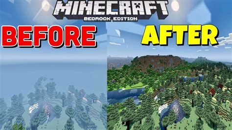 How To Increase Render Distance In Minecraft PE 1.20+ (Android, iOS