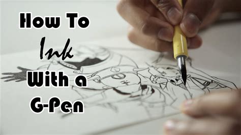How To Ink With a GPen For Beginners What Materials To Use 10 Tips