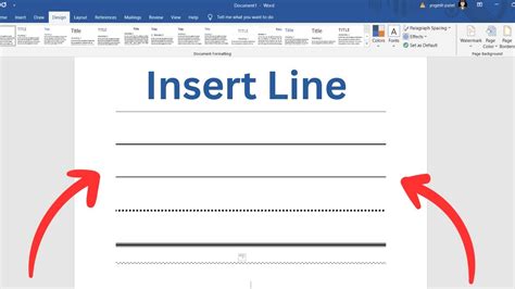 How To Insert Vertical Line In Word For Resume YouTube
