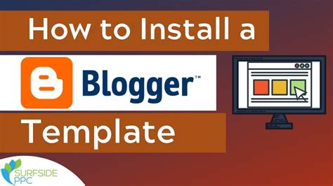 How To Install A Blogger Template Upload A Professional Blogger Theme For Your Blog Youtube