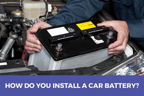 How To Install A Car Battery