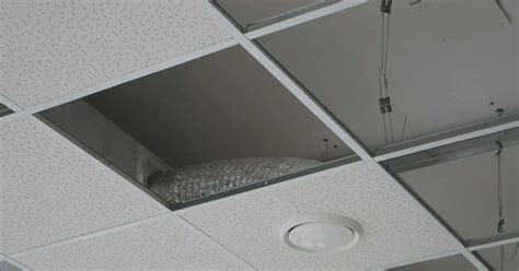 How To Install A Drop Ceiling Around Ductwork - Upgraded Home