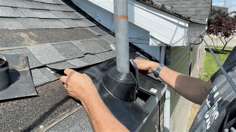 How To Install A Retrofit Roof Boot Around An Electrical …