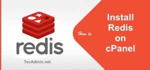 How To Install Redis on cPanel - TecAdmin