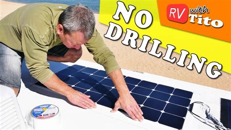 How To Install a Flexible Solar Panel on an RV