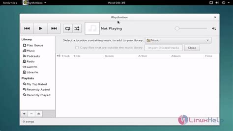 How To Install rhythmbox on Debian 11 Installati.one