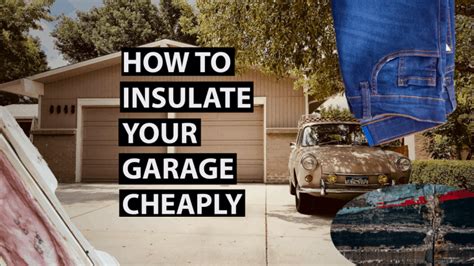 How To Insulate a Garage CHEAPLY! My Simple Trick Houshia