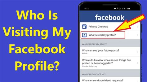 How To Know Who Is Visiting My Facebook Profile Facebook