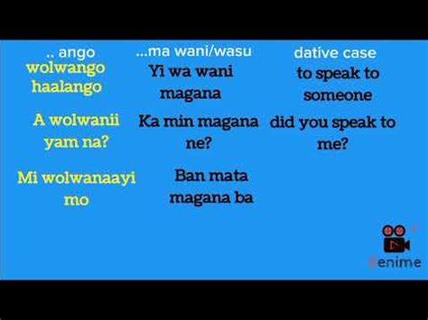 How To Learn Fulani Language Cube