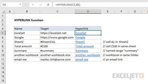 How To Link Text In Excel To Another Tab Printable Templates