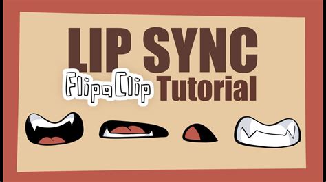 How To Lip Sync Flipaclip Tutorial For Beginners Youtube