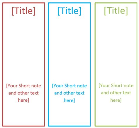 How To Make A 2 Sided Bookmark In Word / 30+ Bookmark Templates Create Customized Bookmarks