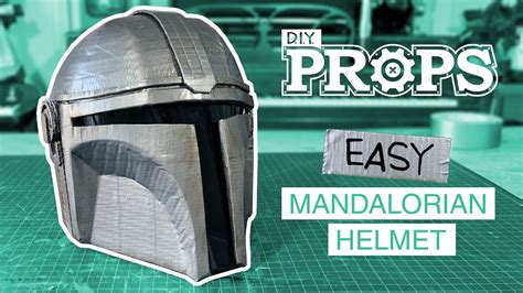 How To Make A Cardboard Mandalorian Helmet