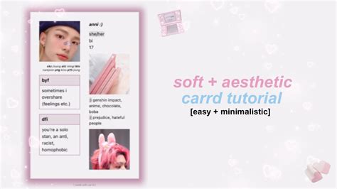 How To Make A Carrd Kpop Simple And Aesthetic Carrd Tutorial Youtube