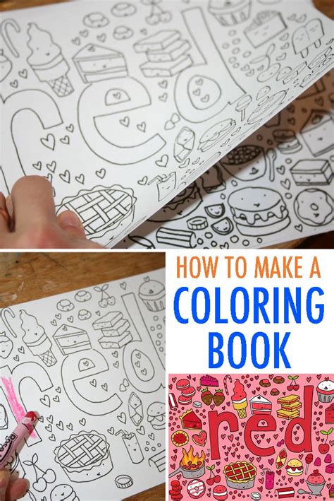 How To Make A Coloring Book To Se
