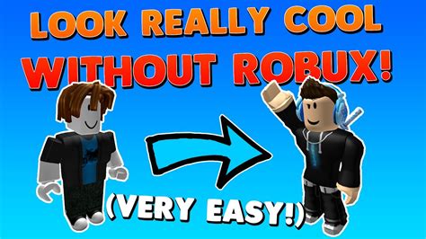 How To Make A Cool Roblox Avatar Without Any Robux! YouTube