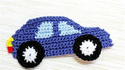 How To Make A Crocheted Car Applique DIY Crafts Tutorial