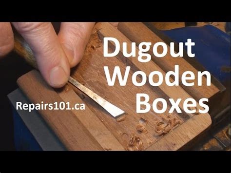How To Make A Dugout Box